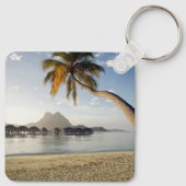 Tropical Beaches Bora Bora Sleutelhanger (Achterkant)
