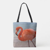 Tropical Beaches Caribbean Flamingo, Aruba Draagtas (Achterkant)