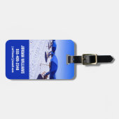 Tropical Beaches | Clearwater, Florida Bagagelabel (Voorkant horizontaal)