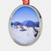 Tropical Beaches | Clearwater, Florida Metalen Ornament (Links)