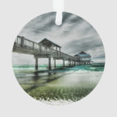 Tropical Beaches | Clearwater Florida Ornament (achterkant)