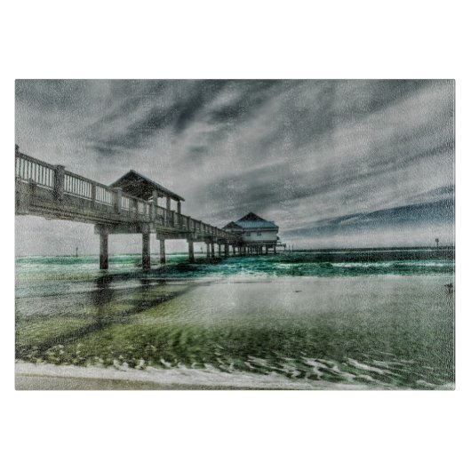 Tropical Beaches | Clearwater Florida Snijplank (Voorkant)