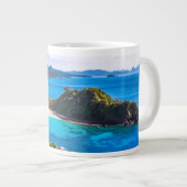 Tropical Beaches | El Nido Phillipines Extra Grote Beker (Voorkant rechts)