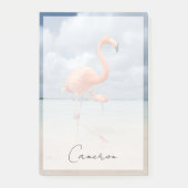 Tropical Beaches Flamingos Beach, Aruba Post-it® Notes (Voorkant)