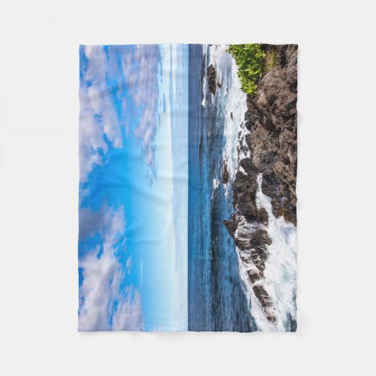 Tropical Beaches | Haleakala National Park Maui Fleece Deken (Voorkant)
