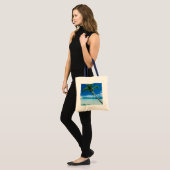 Tropical Beaches Motu Tofari Beach, Bora Bora Tote Bag (Voorkant (model))