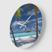 Tropical Beaches Sandy Beach, Maldives Grote Klok (Hoek)