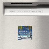 Tropical Beaches Sandy Beach, Maldives Magneet (Insitu (Vaatwasser))