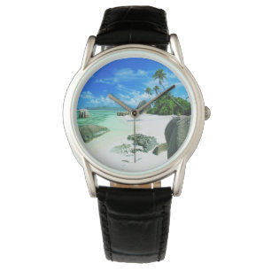 Tropical Beaches   The Digue Island Horloge