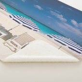 Tropical Beaches | Tropical Beach Anguilla Sherpa Deken (3/4)