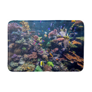 Tropical Beaches Underwater Coral Reef Badmat