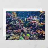 Tropical Beaches | Underwater Coral Reef Bedankkaart (Voorkant / Achterkant)