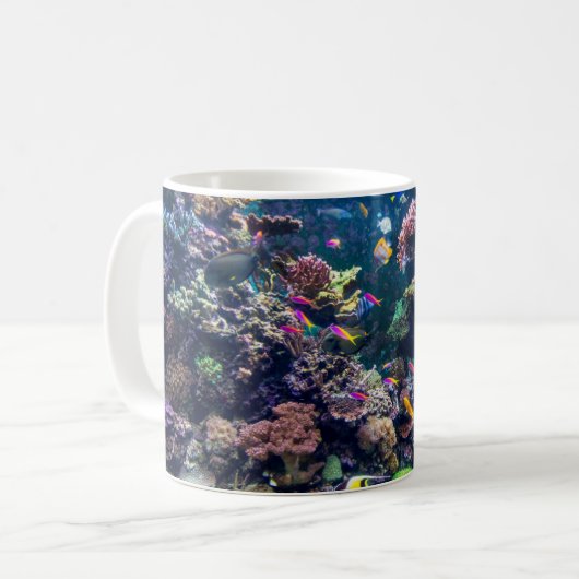 Tropical Beaches | Underwater Coral Reef Koffiemok (Voorkant links)