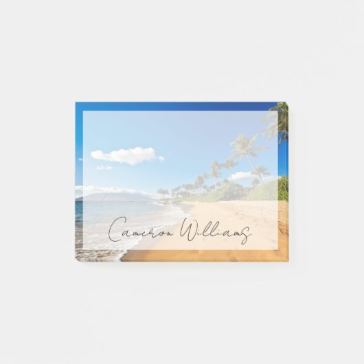 Tropical Beaches | Wailea, Maui, Hawaii Post-it® Notes (Voorkant)