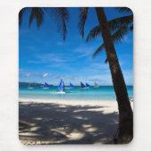 Tropical Beaches White Beach Boracay Philippines Muismat (Voorkant)