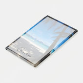 Tropical Beaches White Beach Boracay Philippines Post-it® Notes (Schuin)