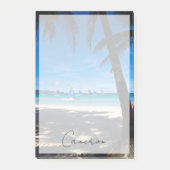 Tropical Beaches White Beach Boracay Philippines Post-it® Notes (Voorkant)