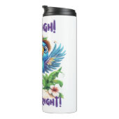 Tropical Bird Thermal Tumbler Thermosbeker (Geroteerd rechts)