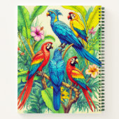 Tropical Birds Botanical Illustration Journal (Dos)