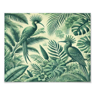 Tropical Birds Heaven_  kunst Foto Afdruk
