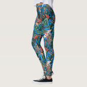 Tropical birds Leggings (Gauche)