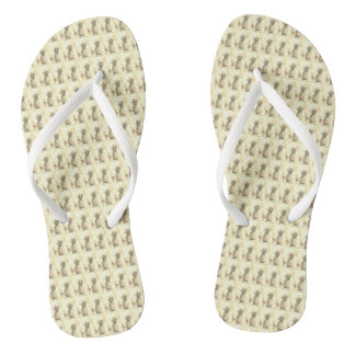 Tropical Bliss: Ananas Print Paar Teenslippers