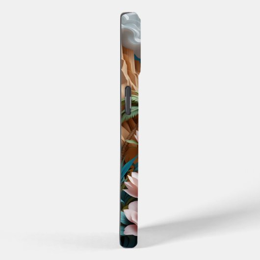 Tropical Bloom River iPhone / coque ipad (Verso / Droite)