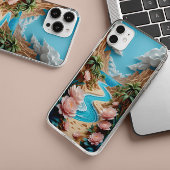 Tropical Bloom River iPhone / coque ipad