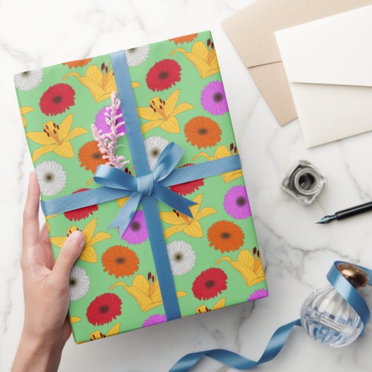 Tropical Blossom Cadeaupapier (Geschenken)