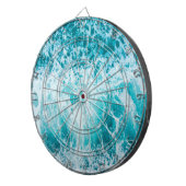 Tropical Blue Ocean Waves Dartbord (Voorkant Rechts)