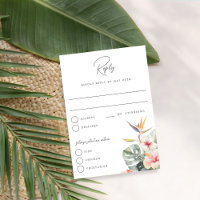 Tropical Boho Botanical Wedding Reactie