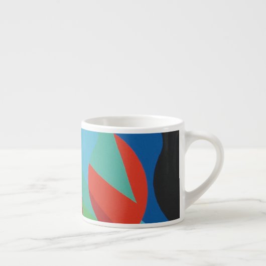 Tropical Bold Shapes Espresso Mug (Droite)