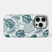 Tropical Botanical Green Monsteras (Verso Horizontal)
