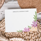 Tropical Brights Stationery Platte Kaart Notitiekaartje