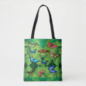 Tropical Butterfly Garden Tote Bag (Devant)