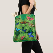 Tropical Butterfly Garden Tote Bag (De près)