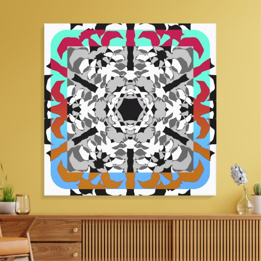 Tropical Canvas Afdruk (Insitu (Woonkamer))