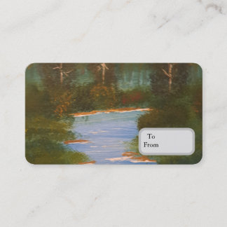 Tropical card contactkaartje