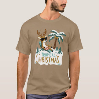 Tropical Christmas boy T-shirt