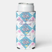 Tropical Christmas Flamingos (Seltzer Achterkant)