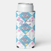 Tropical Christmas Flamingos (Seltzer Voorkant)