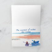 Tropical Christmas Kaart (Binnen)