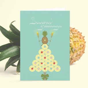 Tropical Christmas Kaart
