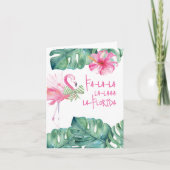 Tropical Christmas Kaart Design (Voorkant)