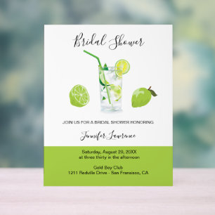 Tropical Citrus Lime Verte Enterrement de Vie de J