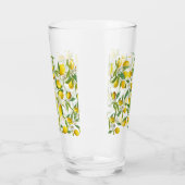 TROPICAL Citrus ZOMER FRUIT Bloem citroen Slice Glas (Links)