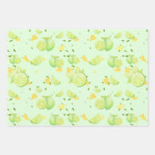 TROPICAL Citrus ZOMERFRUIT Sinaasappel citroenschi Inpakpapier Vel (Voorkant 2)