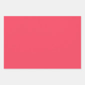 Tropical - Coral, Blue, Chartreuse, Yellow Plaid Inpakpapier Vel (Voorkant 2)