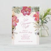 Tropical Cuban Bachelorette Invitation (Debout devant)