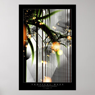 Tropical Daze Poster